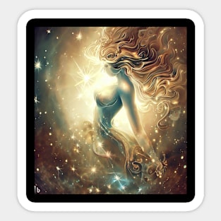 Virgo Zodiac Sticker